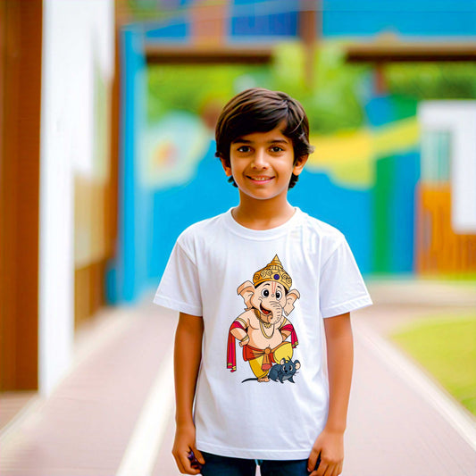 Kids Customized Tshirts for Ganesha Festival Buy One Get One FREE