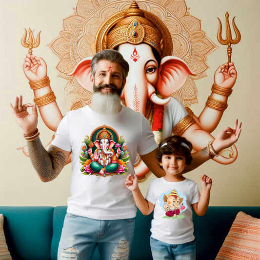 Customized Tshirts for Ganesha Festival Buy One Get One FREE