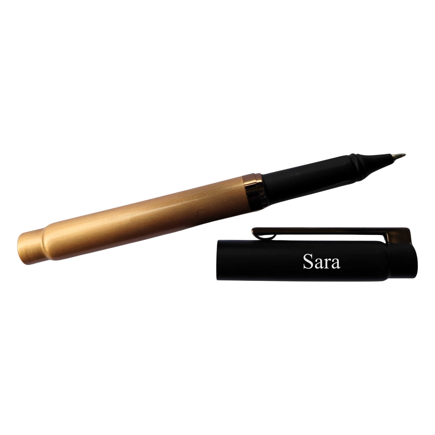 Personalised Premium Metal Pen ā Black n Gold